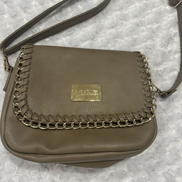 Bebe Los Angeles Shoulder Bag Crossbody Purse Black Size 8x10 Good Condition - Picture 3 of 13